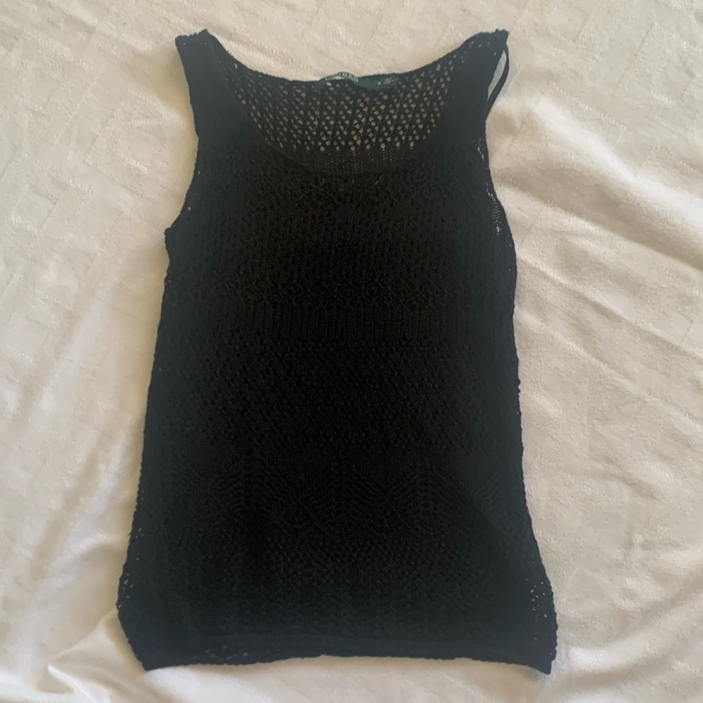Ralph Lauren Crochet Sweater